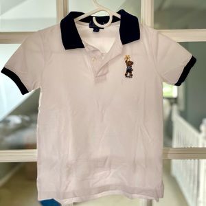 Like new Ralph Lauren Polo Shirt. Size: Kid 7. Final sale.